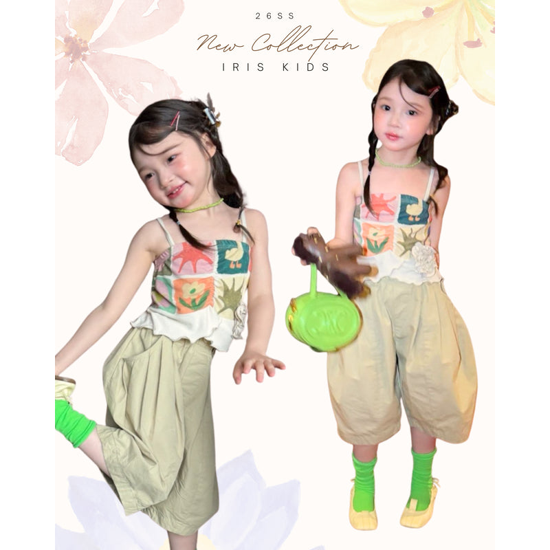 IRIS KIDS Sunny Play Tank & Pants Set — girls kids outfit, product photo 1 of 10