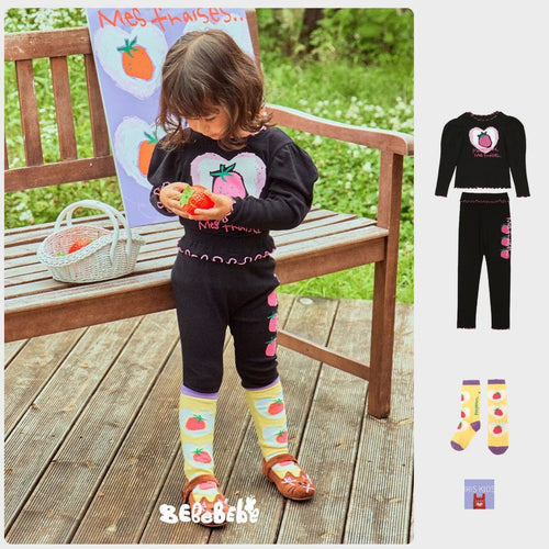 IRIS KIDS Strawberry Print Shirt & Pants Set by IRIS KIDS, product photo 1 of 11