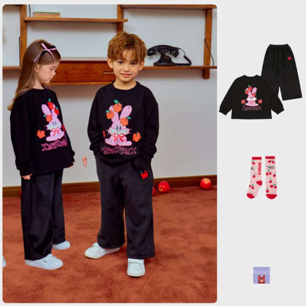 IRIS KIDS Heureux Winter Set — fleece-lined kids outfit, product photo 1 of 12