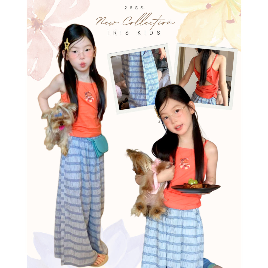 IRIS KIDS Coral Sunshine Set — kids tank top and pants set, product photo 1 of 10