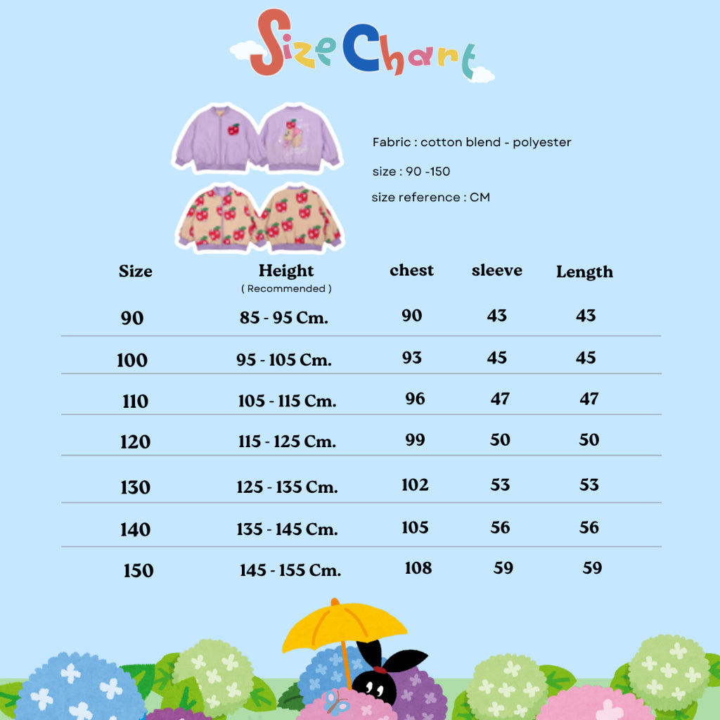 IRIS KIDS Sweet Apple Jacket — kids reversible jacket, product photo 9 of 10