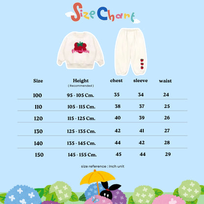 IRIS KIDS Strawbear Training Set — kids top, pants and rabbit hat set, product photo 7 of 11