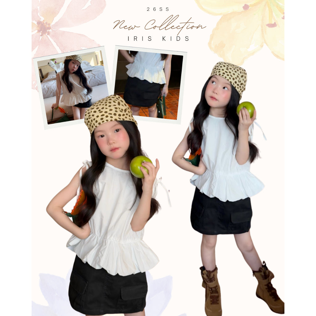 IRIS KIDS Mini Lady Outfit — girls top and skirt set, product photo 1 of 11