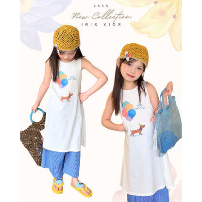 IRIS KIDS Sunny Birthday Tank — long-fit kids tank top, product photo 1 of 9